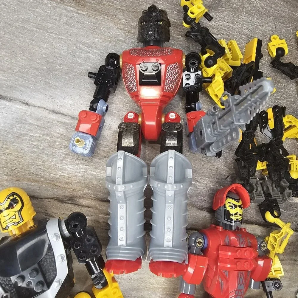 Lego Bulk Lot Bionicle Technic Knights Kingdom Incomplete Sets 1 Lb 4‎ Oz